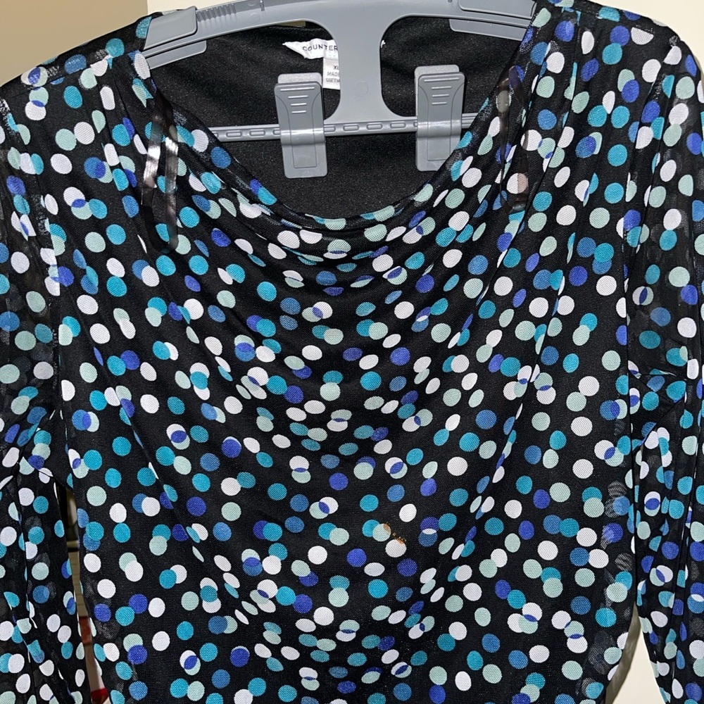 Counter part extra large ruched blouse
